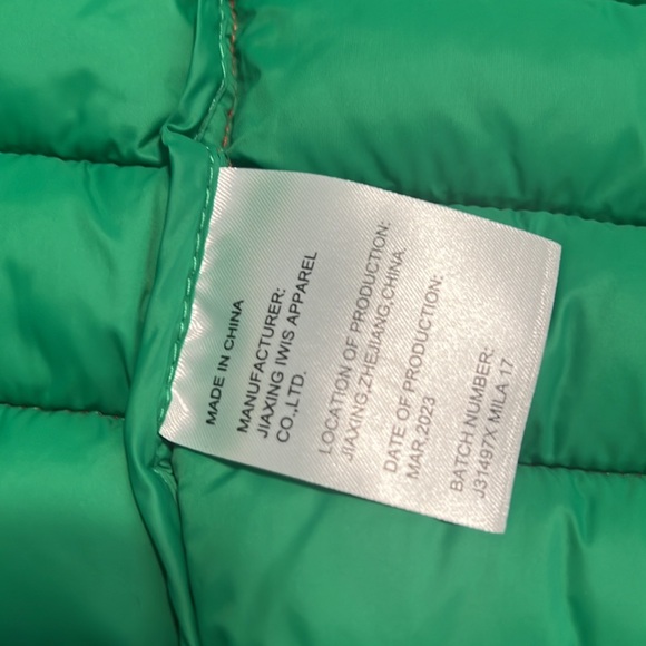 Save the Duck X The Animal observatory Kids Red lobster coat sz 6 Nwot,8 yrs NWT - Picture 6 of 15